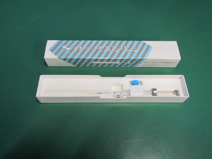 Ito Manufacturing MS-G10 Micro Syringe Detail Image - ASKINDEX Korea