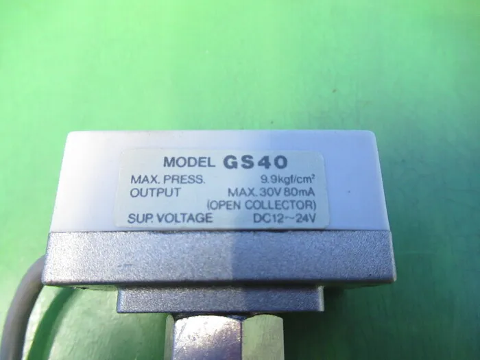 SMC GS40 Digital Pressure Sensor Detail Image - ASKINDEX Korea