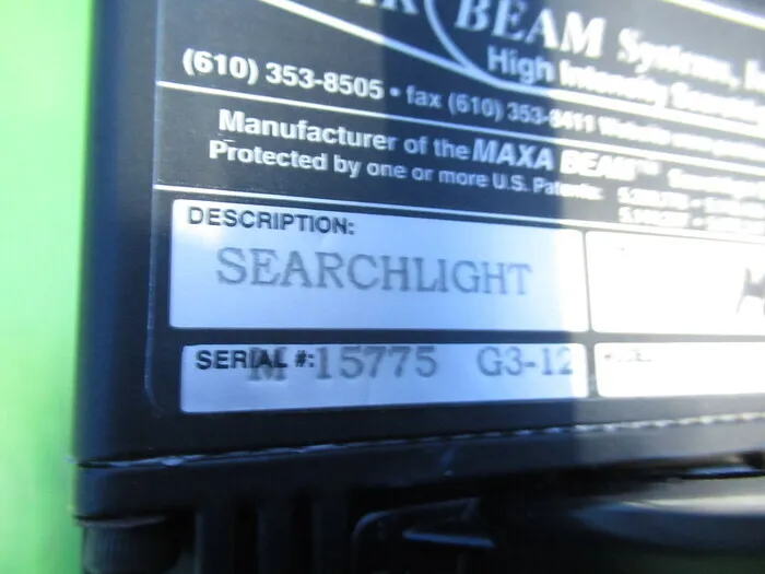 PEAK BEAM MBS-450 Searchlight Detail Image - ASKINDEX Korea