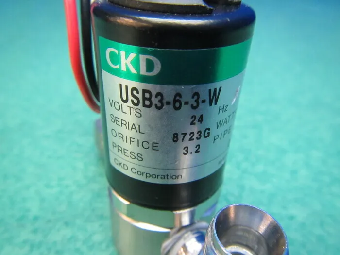 만성신장질환(CKD) USB3-6-3-W 직동식 2포트 솔레노이드 밸브 상세 이미지 - ASKINDEX 코리아