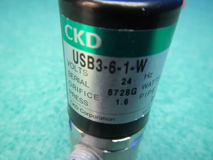 만성신장질환(CKD) USB3-6-1-W 직동식 2포트 솔레노이드 밸브 상세 이미지 - ASKINDEX 코리아