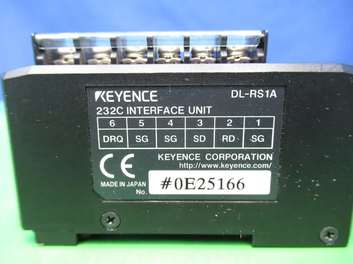 Keyence DL-RS1A 통신 유닛 상세 이미지 - ASKINDEX 코리아