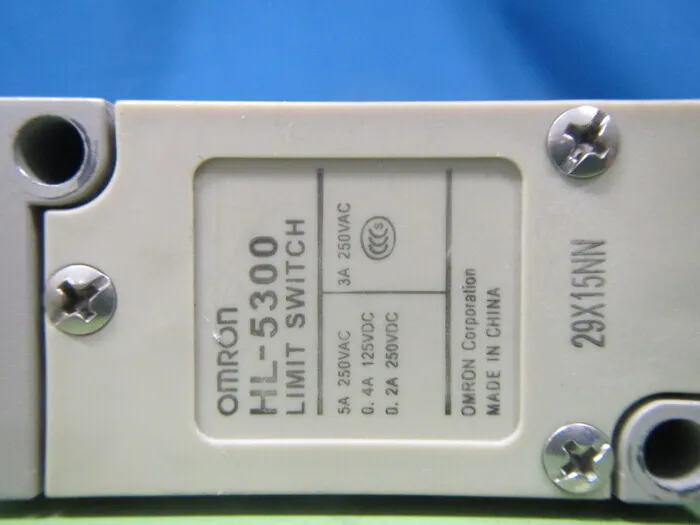 오므론 HL-5300 리미트 스위치 상세 이미지 - ASKINDEX 코리아