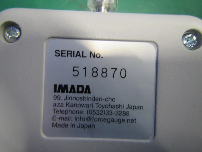 Imada DST-500N Force Gauge Detail Image - ASKINDEX Korea