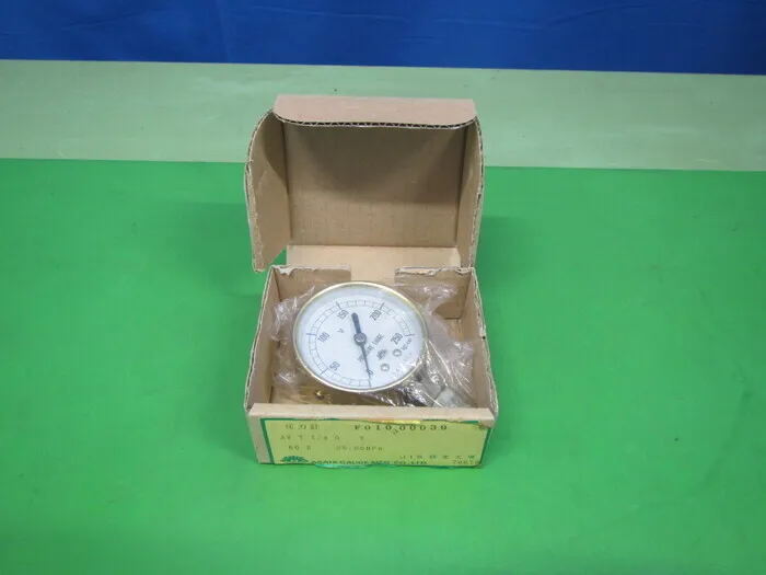 아사히 계기 산업 φ60ｘ25MPa 압력계