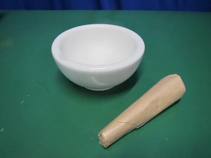 AS ONE φ120mm Porcelain Mortar Detail Image - ASKINDEX Korea