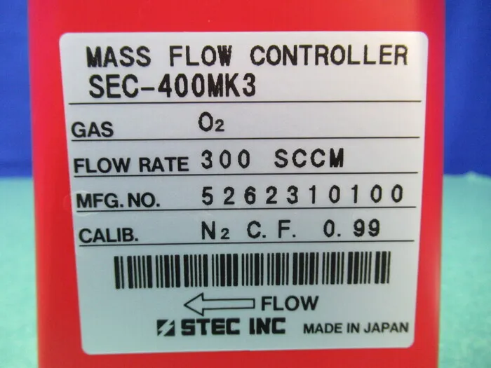 에스텍 SEC-400MK3 매스 플로우 컨트롤러 상세 이미지 - ASKINDEX 코리아