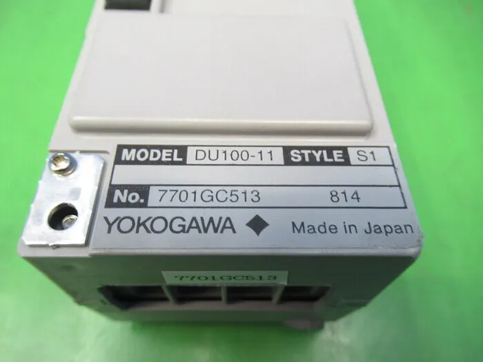 Yokogawa Electric DU100-11 Input module (for recorder) Detail Image - ASKINDEX Korea