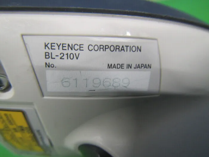 Keyence BL-210V 바코드 리더 상세 이미지 - ASKINDEX 코리아