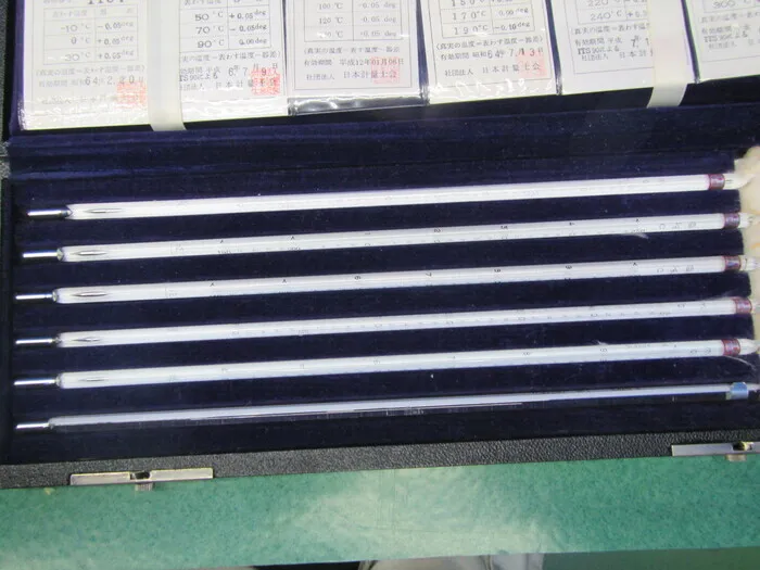 Toa Keiki Manufacturing Co., Ltd.  Glass thermometer (set) Detail Image - ASKINDEX Korea