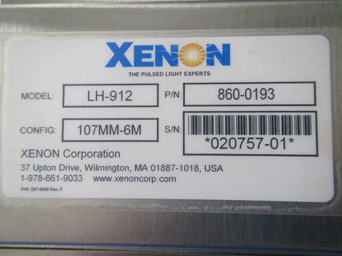 xenon X-1100/LH-912 UV irradiation device Detail Image - ASKINDEX Korea