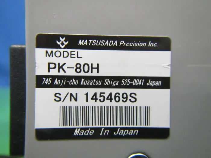松定プレシジョン P4K-80H DC 전원 공급 장치 상세 이미지 - ASKINDEX 코리아
