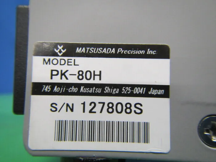 松定プレシジョン P4K-80H DC 전원 공급 장치 상세 이미지 - ASKINDEX 코리아