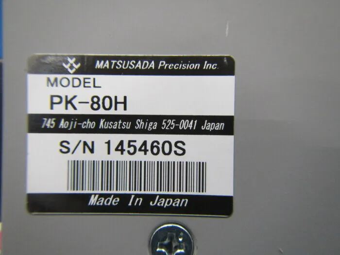 松定プレシジョン P4K-80H DC 전원 공급 장치 상세 이미지 - ASKINDEX 코리아