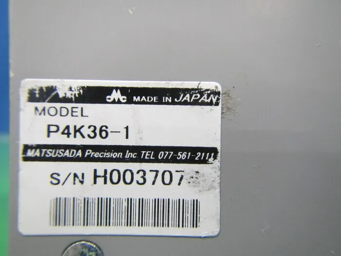 松定プレシジョン P4K36-1 DC 전원 공급 장치 상세 이미지 - ASKINDEX 코리아