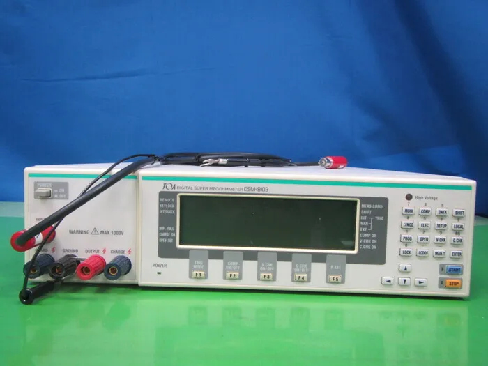 Toa Electronics DSM-8103 Super Insulation and Micro Ammeter Detail Image - ASKINDEX Korea