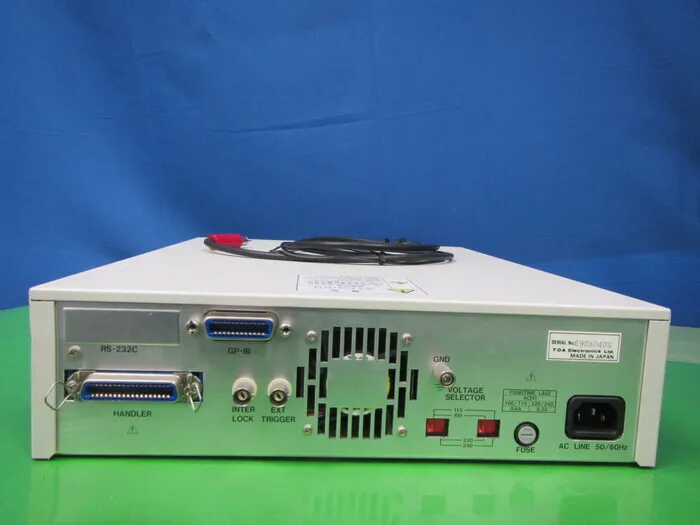 Toa Electronics DSM-8103 Super Insulation and Micro Ammeter Detail Image - ASKINDEX Korea