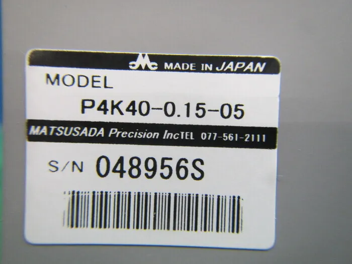 松定プレシジョン P4K40-0.15-05 DC 전원 공급 장치 상세 이미지 - ASKINDEX 코리아
