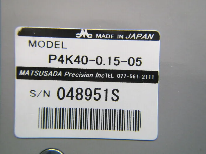松定プレシジョン P4K40-0.15-05 DC 전원 공급 장치 상세 이미지 - ASKINDEX 코리아