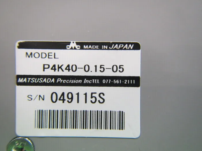 松定プレシジョン P4K40-0.15-05 DC 전원 공급 장치 상세 이미지 - ASKINDEX 코리아
