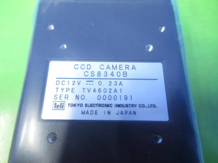 도시바 테리 CS8340B(TV4602A1) CCD 카메라 상세 이미지 - ASKINDEX 코리아
