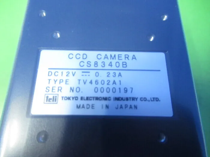 Toshiba Terry CS8340B(TV4602A1) CCD camera Detail Image - ASKINDEX Korea
