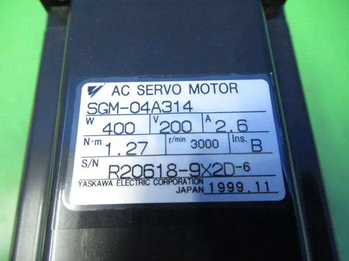 야스카와 전기 SGM-04A314 AC 서보 모터 상세 이미지 - ASKINDEX 코리아