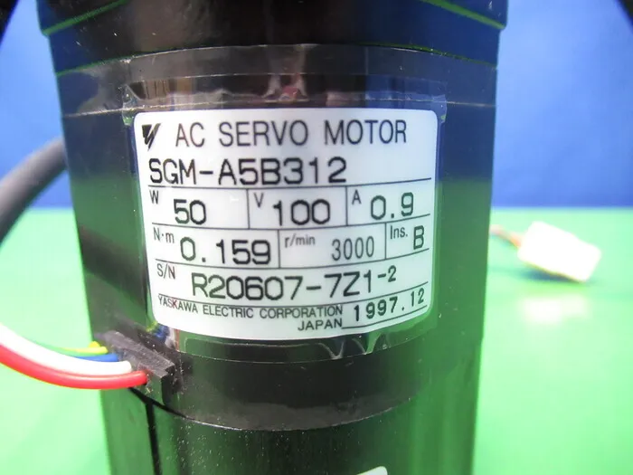야스카와 전기 SGM-A5B312 AC 서보 모터 상세 이미지 - ASKINDEX 코리아