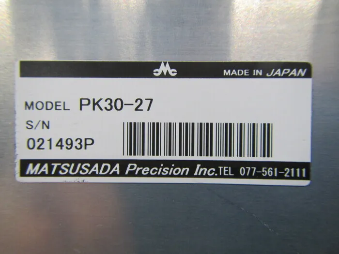 松定プレシジョン PK30-27 DC 전원 공급 장치 상세 이미지 - ASKINDEX 코리아