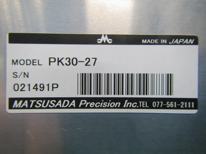 松定プレシジョン PK30-27 DC 전원 공급 장치 상세 이미지 - ASKINDEX 코리아