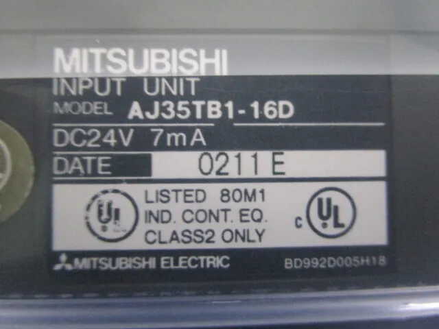 Mitsubishi Electric AJ35TB1-16D Input Unit Detail Image - ASKINDEX Korea