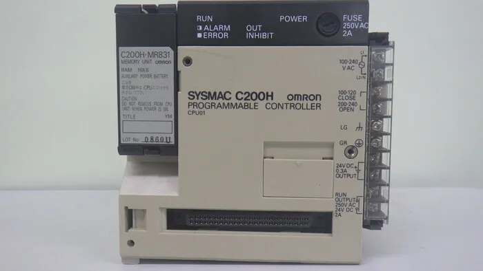 오므론 C200H-CPU01 시퀀서(PLC) 상세 이미지 - ASKINDEX 코리아