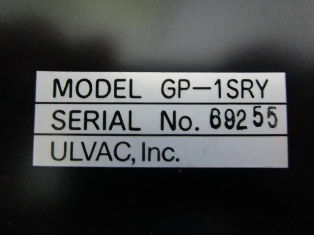 ULVAC GP-1SRY Pirani vacuum gauge Detail Image - ASKINDEX Korea