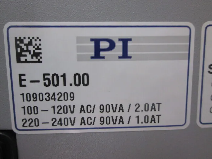 P.I. E-501.00/S-330.4SL Modular Piezo Controller Set Detail Image - ASKINDEX Korea