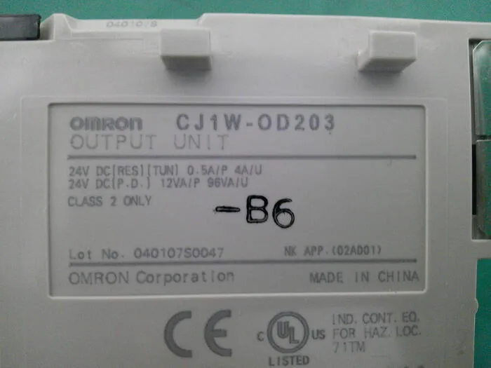 오므론 CJ1W-OD203 시퀀서(출력 유닛) 상세 이미지 - ASKINDEX 코리아