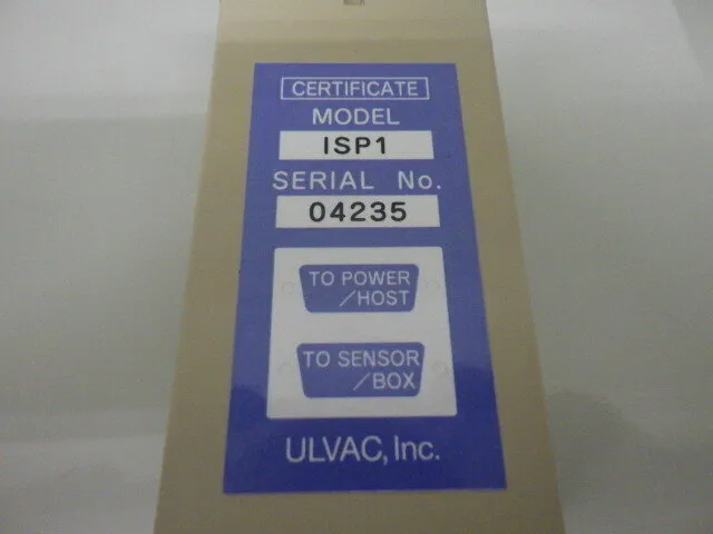 ULVAC ISP1 Vacuum gauge (set) Detail Image - ASKINDEX Korea