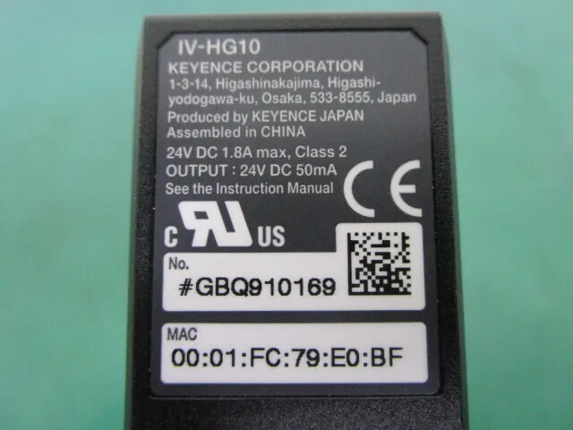 Keyence IV-HG10 Image Sensor Detail Image - ASKINDEX Korea