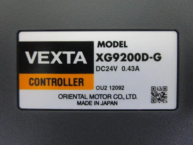 오리엔탈 모터 XG9200D-G 모터 컨트롤러 상세 이미지 - ASKINDEX 코리아