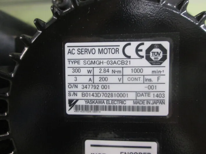 Yaskawa Electric SGMGH-03ACB21 Servo motor Detail Image - ASKINDEX Korea