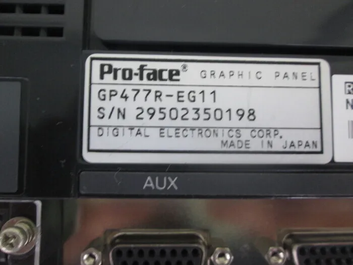 프로페이스 GP477R-EG11 터치 패널 상세 이미지 - ASKINDEX 코리아