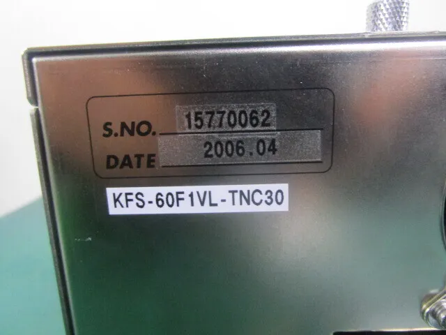 Kyoto Electrical Equipment KFS-60F1VL-TNC30 Flash Scope Detail Image - ASKINDEX Korea
