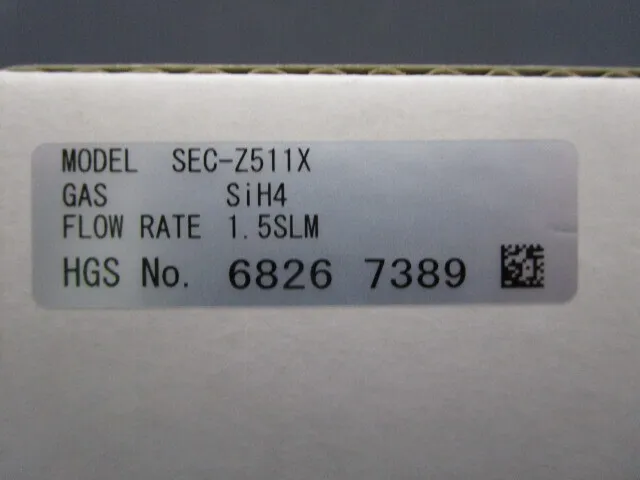 HORIBA STEC SEC-Z511X Mass Flow Controller Detail Image - ASKINDEX Korea