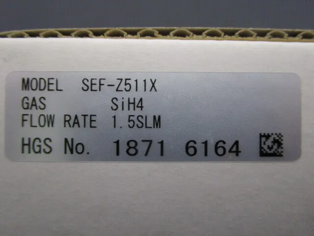 HORIBA STEC SEF-Z511X Mass Flow Controller Detail Image - ASKINDEX Korea