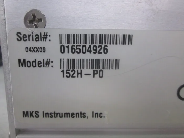 MKS 152H-PO Valve Controller Detail Image - ASKINDEX Korea