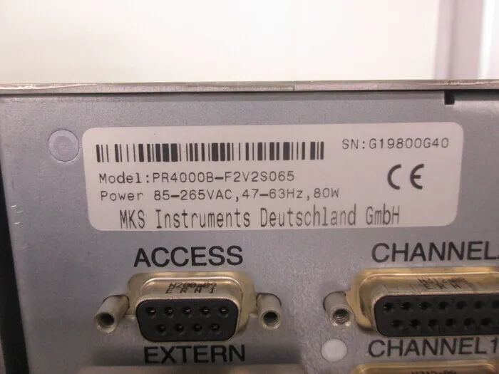 MKS PR4000B-F2V2S065 전원 (버러트론 컨트롤러) 상세 이미지 - ASKINDEX 코리아