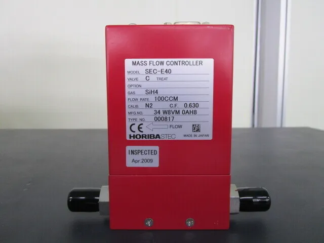 HORIBA STEC SEC-E40 Mass Flow Controller Detail Image - ASKINDEX Korea