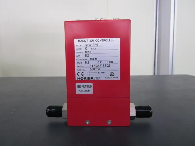 HORIBA STEC SEC-E40 Mass Flow Controller Detail Image - ASKINDEX Korea