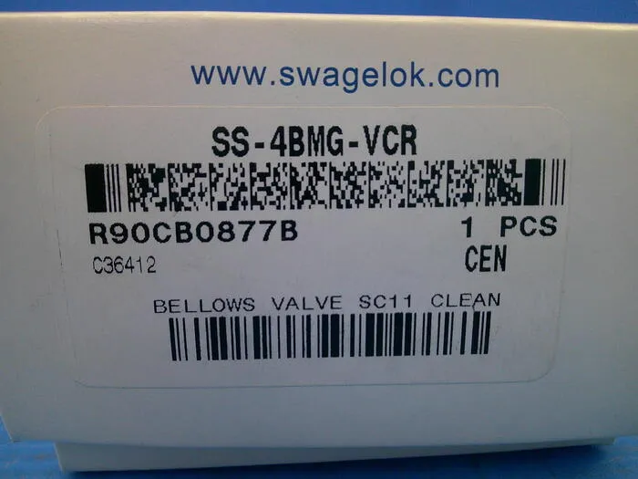Swagelok SS-4BMG-VCR Bellows Valve Detail Image - ASKINDEX Korea