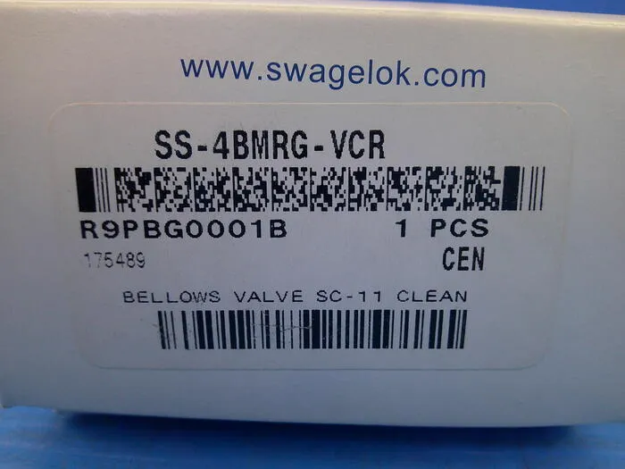 Swagelok SS-4BMRG-VCR Bellows Valve Detail Image - ASKINDEX Korea
