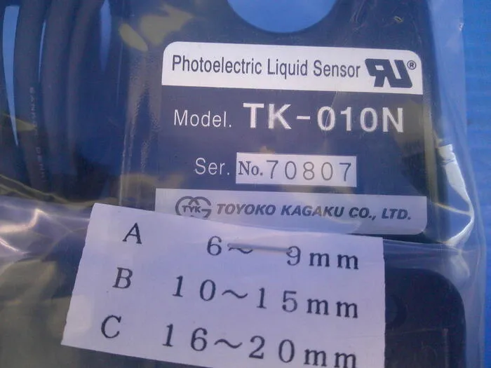 Toyoko Chemical TK-010N Liquid Detection Sensor Detail Image - ASKINDEX Korea